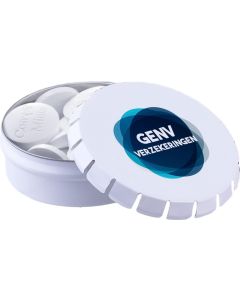 Mini clic-clac Dose mit Pfefferminzform