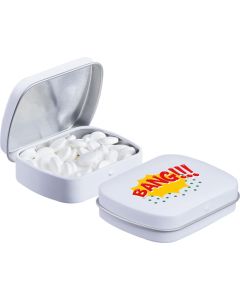 Turbo Mini-Klappdeckeldose mit Pfefferminz