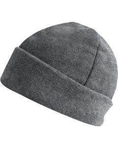 Fleece-Mütze, grau