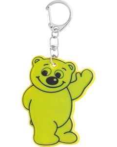 Schlüsselanhänger, neon Berry