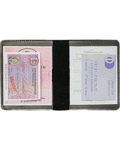 CreativDesign® Ausweistasche LefastoffOffenkantig