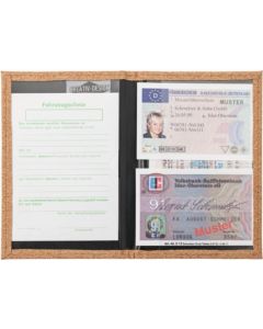 CreativDesign® Ausweistasche Nature kork