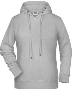 Damen Kapuzen-Sweatshirt mit hohem Bio Baumwollanteil