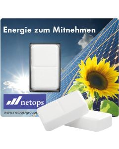 Energie Karte, Traubenzucker mit Vitamin C - inkl. Druck