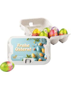 Sixpack mit Ostereiern - Inhalt nach Wahl - inkl. Druck