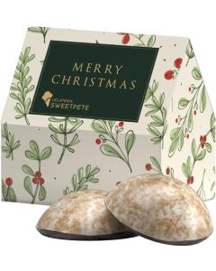 Lebkuchen Haus - mit WEISS 4er Lebkuchen Mini - inkl. Druck