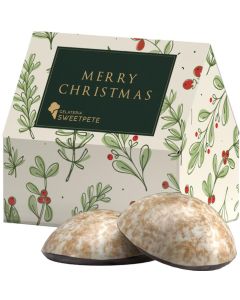 Lebkuchen Haus - mit WEISS 4er Lebkuchen Mini - inkl. Druck