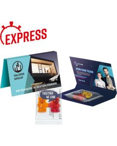 Express Werbekarte Trolli Team Gummibärchen - inkl. Druck