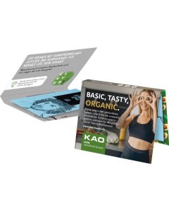 Werbekarte Midi - Inhalt nach Wahl - inkl. Druck