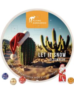 Adventskalender rund - Lindt Mischung - inkl. Druck