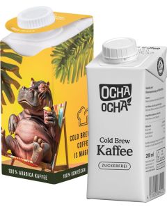 Drink Pack small Ocha-Ocha® schwarzer Kaffee - inkl. Druck