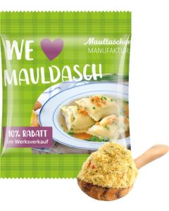 Minitüte Maistro Suppe 10 g - Folie nach Wahl - inkl. Druck