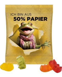 Minitüte Trolli Vegane Gummibären 12 g - Folie nach Wahl - inkl. Druck