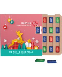 Täfelchen Adventskalender Eco - Lindt Schokotäfelchen - inkl. Druck