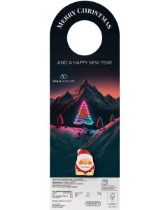 Werbeanhänger aus Karton - Inhalt nach Wahl - inkl. Druck