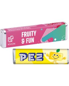 PEZ Bonbonriegel - Inhalt nach Wahl - inkl. Druck