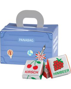 Geschenkbox Mini Koffer - Inhalt nach Wahl - inkl. Druck