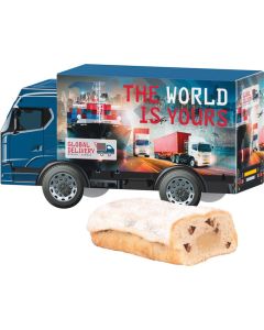 3D Präsent LKW Weihnachten - Inhalt nach Wahl - inkl. Druck