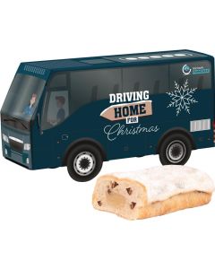 3D Präsent Bus Weihnachten - Inhalt nach Wahl - inkl. Druck