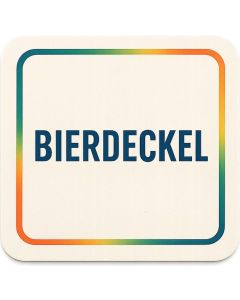Bierdeckel quadratisch  - inkl. Werbedruck