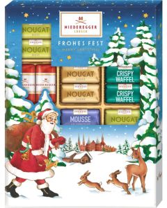 Niederegger Meisterselektion (300 g) im weihnachtlichen Schuber