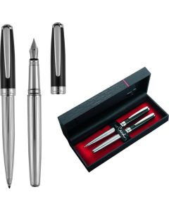 Pierre Cardin® Christophe Set aus Kugelschreiber und Füllfederhalter