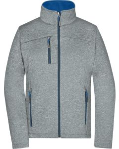 Damen Softshelljacke in Melange-Optik