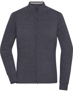 Klassische Damen-Strickjacke mit Reißverschluss