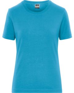 Damen Arbeits T-Shirt Solid aus Bio Baumwolle, mit UV-Schutz UPF 50+