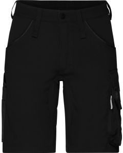 Arbeitsbermuda Slim Line aus recycelten Polyester und Bio Baumwolle