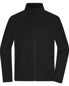 Stretchfleece-Jacke im sportlichen Look, Herren