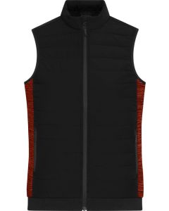 Wattierte Damen-Weste mit Stehkragen