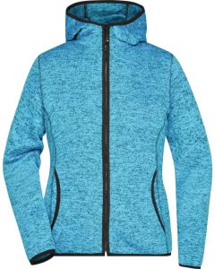 Damen Kapuzenjacke aus Strickfleece