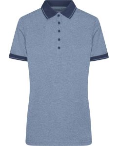 Damen Poloshirt Melange