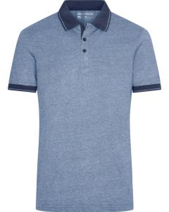 Herren Poloshirt Melange