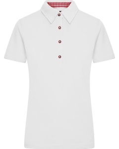 Damen Poloshirt im Trachtenlook