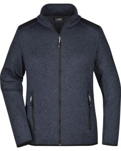 Damen Strickfleecejacke