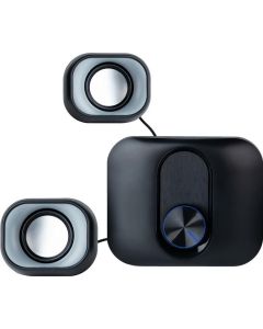 Lautsprecherset mit Subwoofer und zwei Satellitenlautsprechern