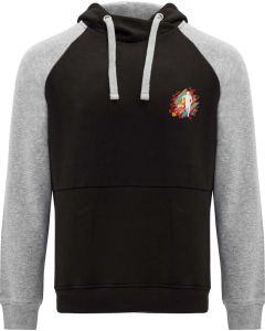 Badet zweifarbiger Kapuzenpullover Unisex