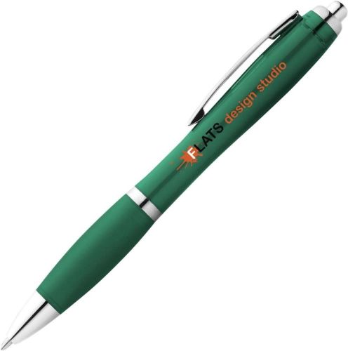 Kugelschreiber Nash mit farbigen Schaft und Griff als Werbeartikel