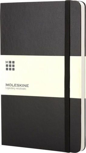 Moleskine Classic Hardcover Notizbuch Taschenformat – blanko als Werbeartikel