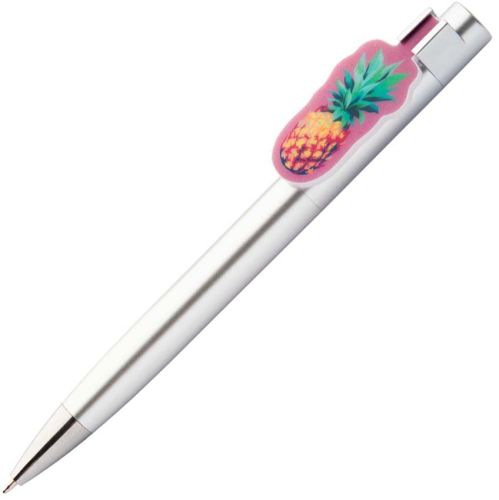 Kugelschreiber CreaClip, inkl. UV LED Digitaldruck als Werbeartikel