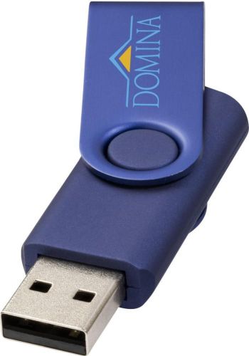 Rotate-Metallic 4 GB USB-Stick als Werbeartikel