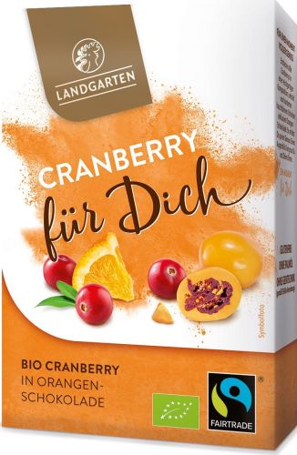 Bio Cranberry in Orangen-Schokolade Premium Box 
