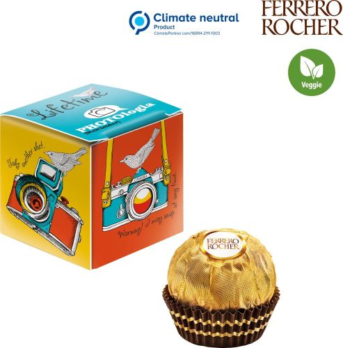 Mini Promo-Würfel mit Ferrero Rocher als Werbeartikel