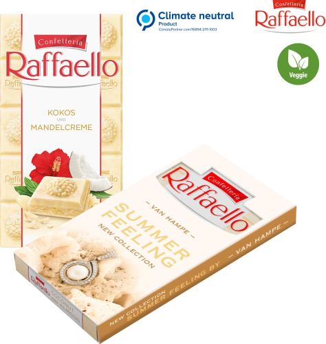 FERRERO Raffaello Schokoladentafel im Schuber als Werbeartikel