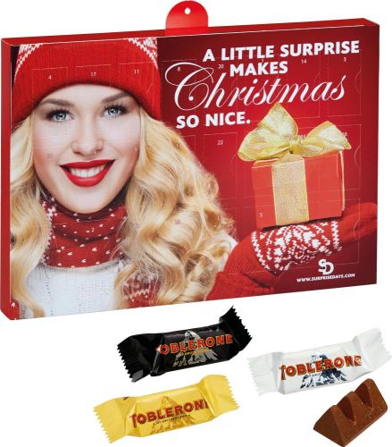 Premium Präsent BUSINESS mit Toblerone-Mix als Werbeartikel
