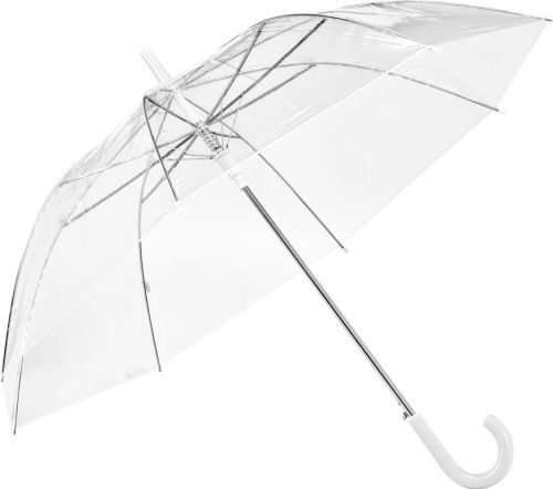 Transparenter POE-Regenschirm Nicholas als Werbeartikel