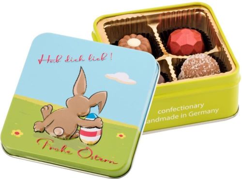 Präsentartikel: Frohe Ostern - Hab dich lieb - Pralinen 50 g