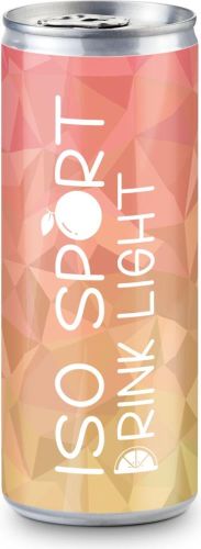 ISO Sport Drink light, 250 ml - Kleinmengen ab 24 Dosen als Werbeartikel